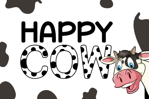Boxed Milks Font preview 4
