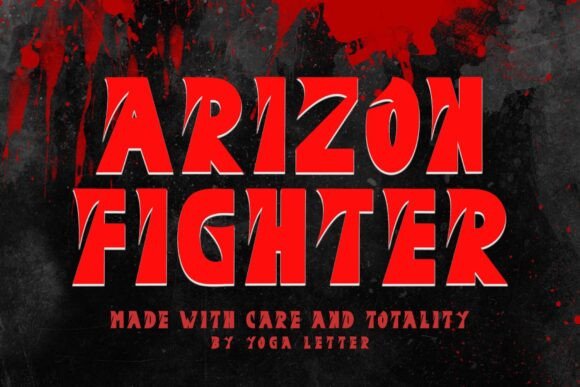 Arizon Fighter Font