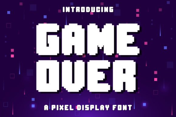 Game over Font