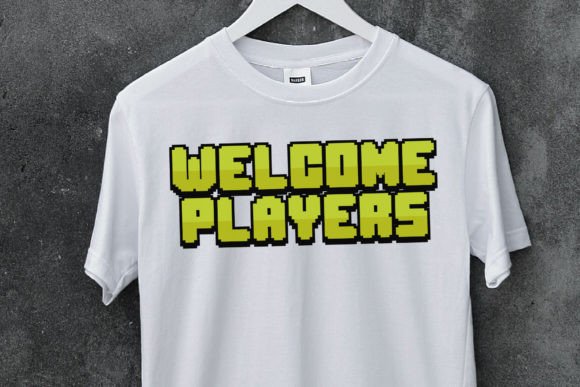 Game over Font preview 4