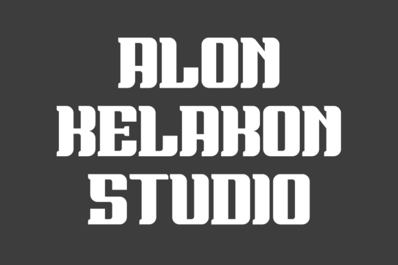 Gamer Bigshow Font preview 4