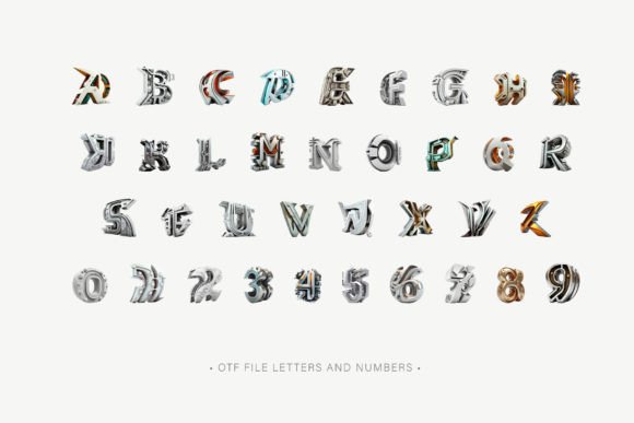 Gamer Font preview 2