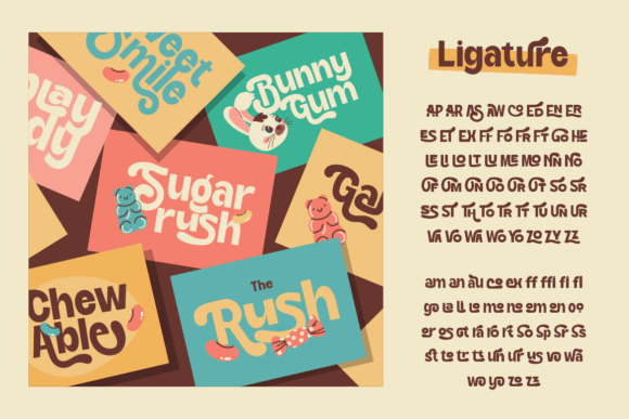 Gamiber Font preview 4