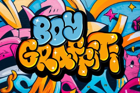 Boy Graffiti Font