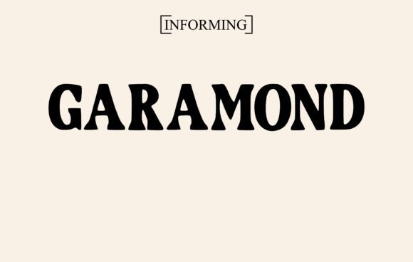 Garamond Font preview 2