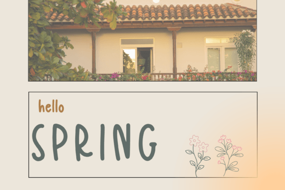 Garden Font preview 4