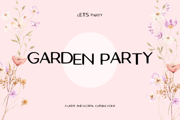 Garden Party Font