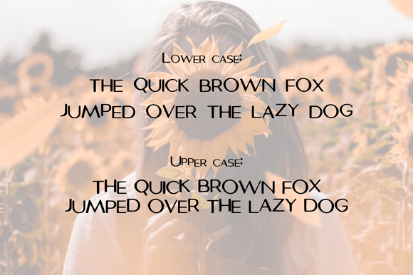 Garden Party Font preview 2
