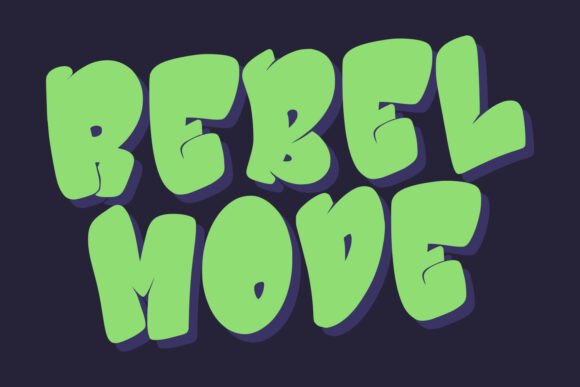 Alorezt Graffiti Font preview 2