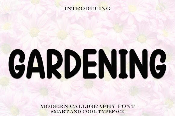 Gardening Font