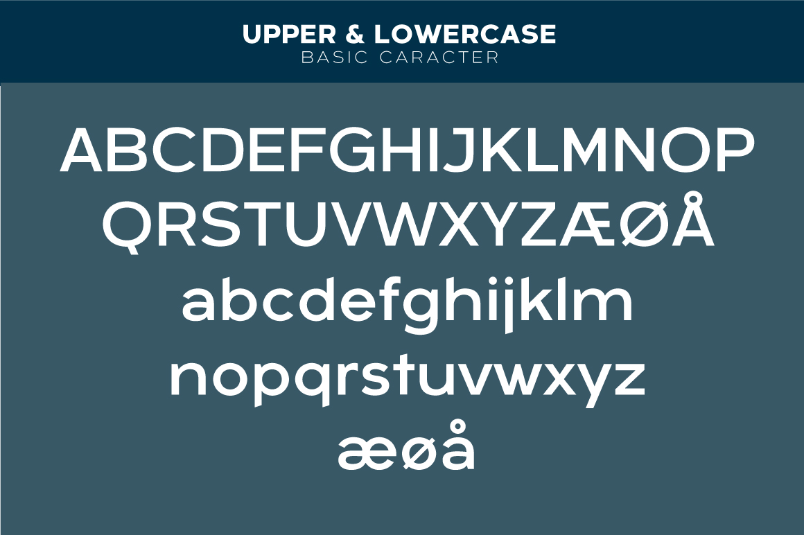 Arkibal Display Font preview 4