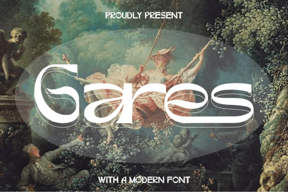 Gares Modern Sans Font