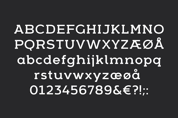 Arkibal Serif Font preview 3