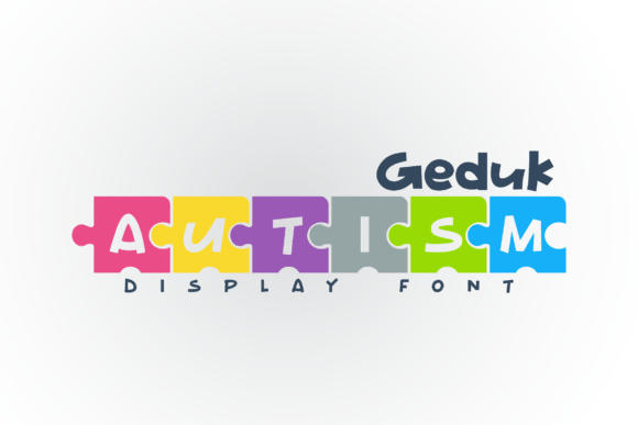 Geduk Autism Font