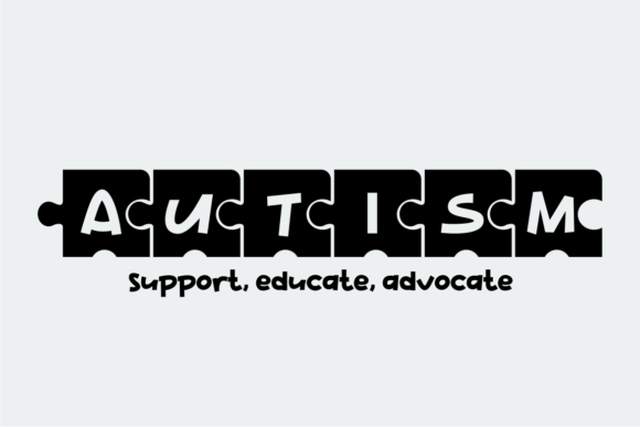 Geduk Autism Font preview 3