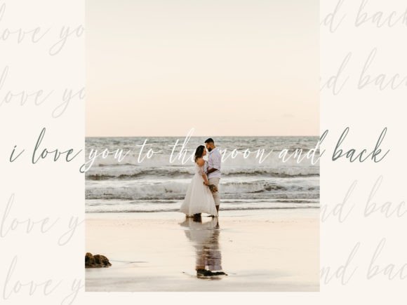 Arletta White Font preview 4