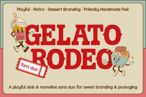 Gelato Rodeo Font