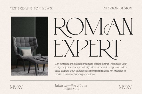 Gemola Font preview 2
