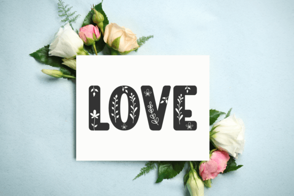 Genta Lovena Font preview 4