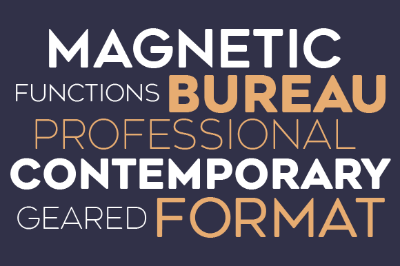 Geometos Soft Font preview 3