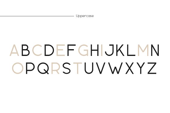 Geometrica Sans Font preview 4