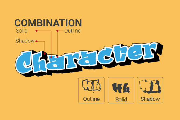 Ghaile Grafiti Font preview 2