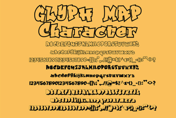 Ghaile Grafiti Font preview 3