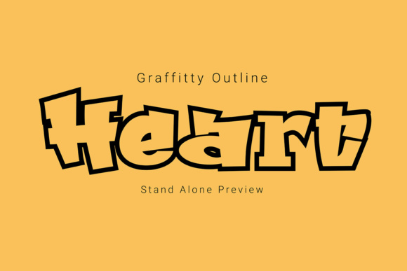 Ghaile Grafiti Font preview 4