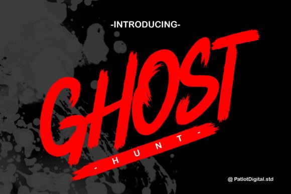 Ghost Hunt Font