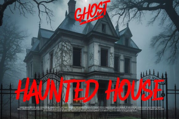 Ghost Hunt Font preview 2