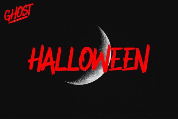 Ghost Hunt Font preview 3