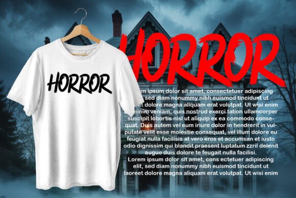 Ghost Hunt Font preview 4