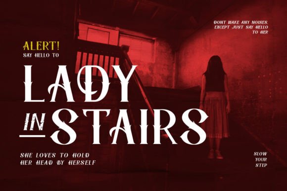Ghost Theater Font preview 4