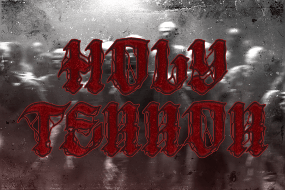 Ghostero Font preview 2