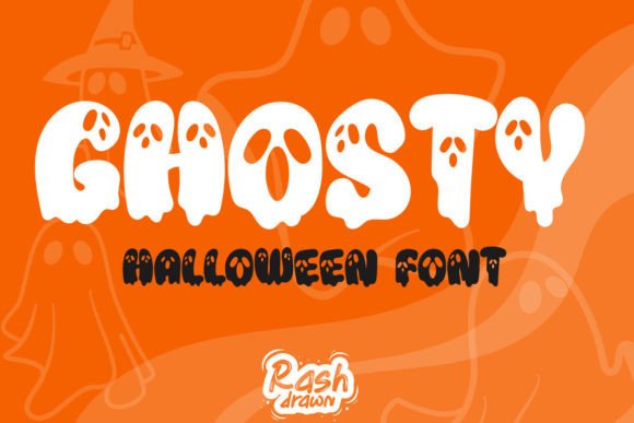 Ghosty Font preview 2