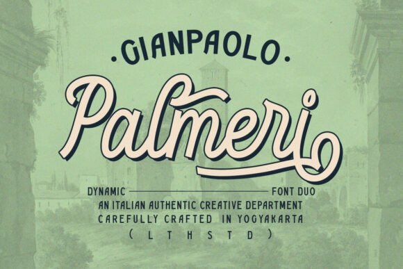 Gianpaolo Palmeri Duo Font