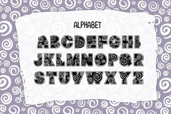 Giddy Font preview 3