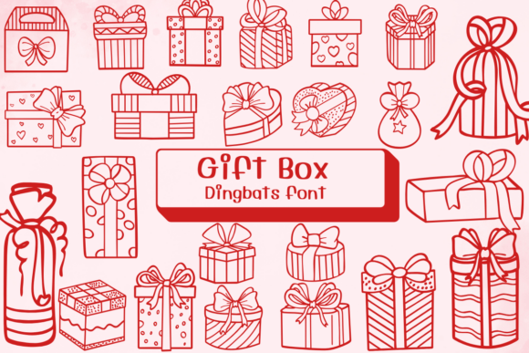 Gift Box Font