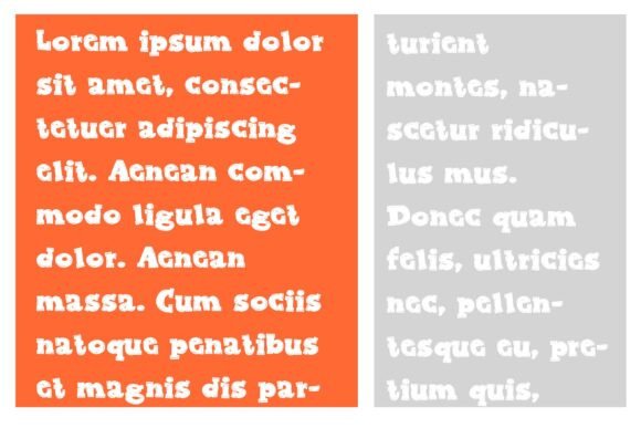 Gidzouka Font preview 4