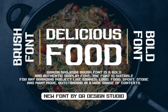 Girkon Spojisba Brush Font preview 3