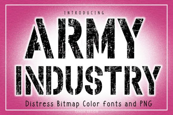 Army Industry Font
