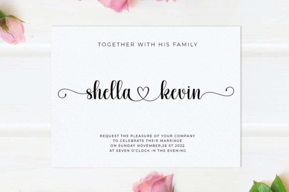 Girl Love Font preview 2