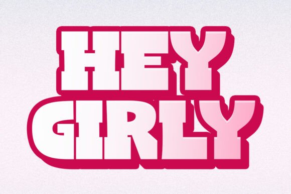 Girly Love Font preview 3