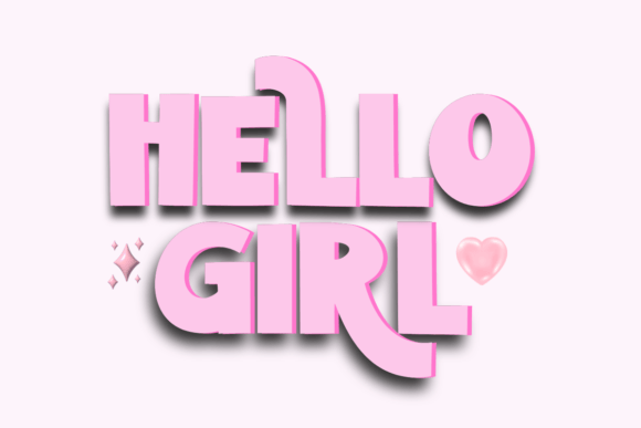 Girly Love Font preview 4