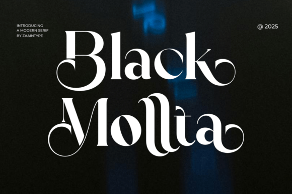 Black Mollta Font