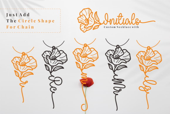 Githa Birth Flower Font preview 3