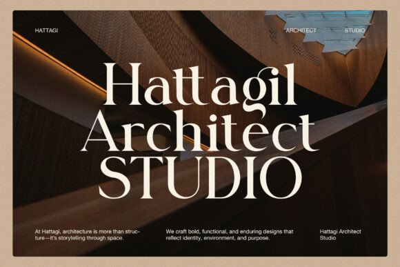 Gitrong Font preview 3