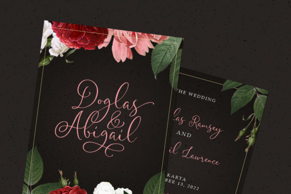 Gladiolus Font preview 3