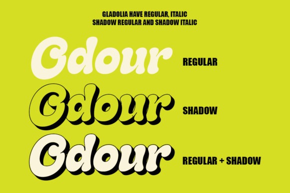 Gladolia Font preview 4