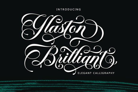 Glanston Brilliant Font